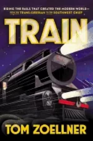 Image of train riding the rails that created the modern world from the trans siberia