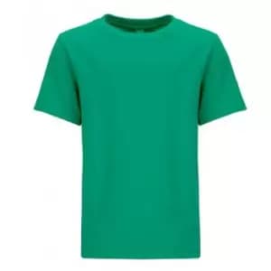 Image of Next Level Childrens/Kids Short-Sleeved T-Shirt (6-7 Years) (Kelly Green)