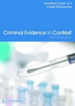 Image of Criminal Evidence in Context by Jonathan Doak Book