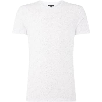 Image of Label Lab Tonal Texture T-Shirt - White