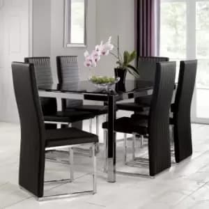 Image of Julian Bowen Set Of 4 Tempo Chairs