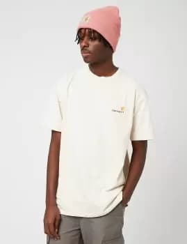 Image of Carhartt-WIP American Script T-Shirt - Natural