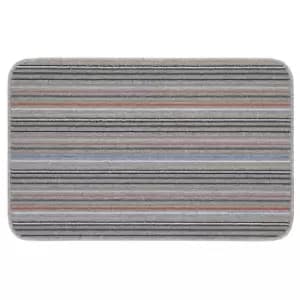 Image of Washamat Stockholm Mat Grey/Clay 140 X 80Cm