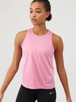 Image of Nike Running Miler Tank - Pink