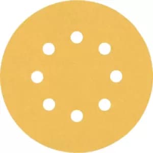 Image of Bosch Expert C470 Wood Sanding Disc 125mm 125mm 120g Pack of 50