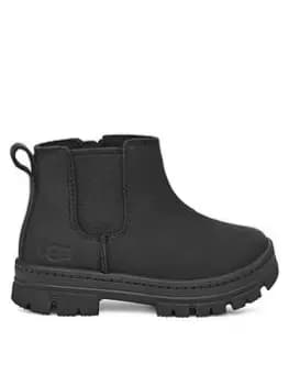 Image of UGG Ashton Chelsea Boot, Black, Size 7 Younger