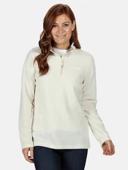 Image of Regatta Sweethart Quarter Zip Fleece - White, Size 10, Women
