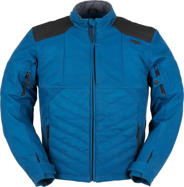 Image of Furygan Ice Track Jacket Blue Black XL