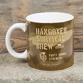 Image of Military Heritage Stoneware Oversized Mug - Hangover