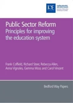 Image of Public Sector Reform by Frank Coffield Paperback