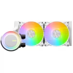 Image of MSI MAG CoreLiquid E240 White 240mm AIO Liquid Cooler