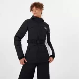 Image of Jack Wills Hooded Puffer Ski Jacket - Black