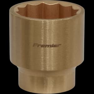 Image of Sealey 1/2" Drive Non Sparking Bi Hexagon Socket Metric 1/2" 32mm
