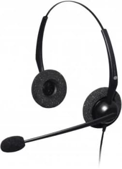 Image of JPL JACPLUS Monaural HeadBand Black JAC-PLUS-RJ11-M