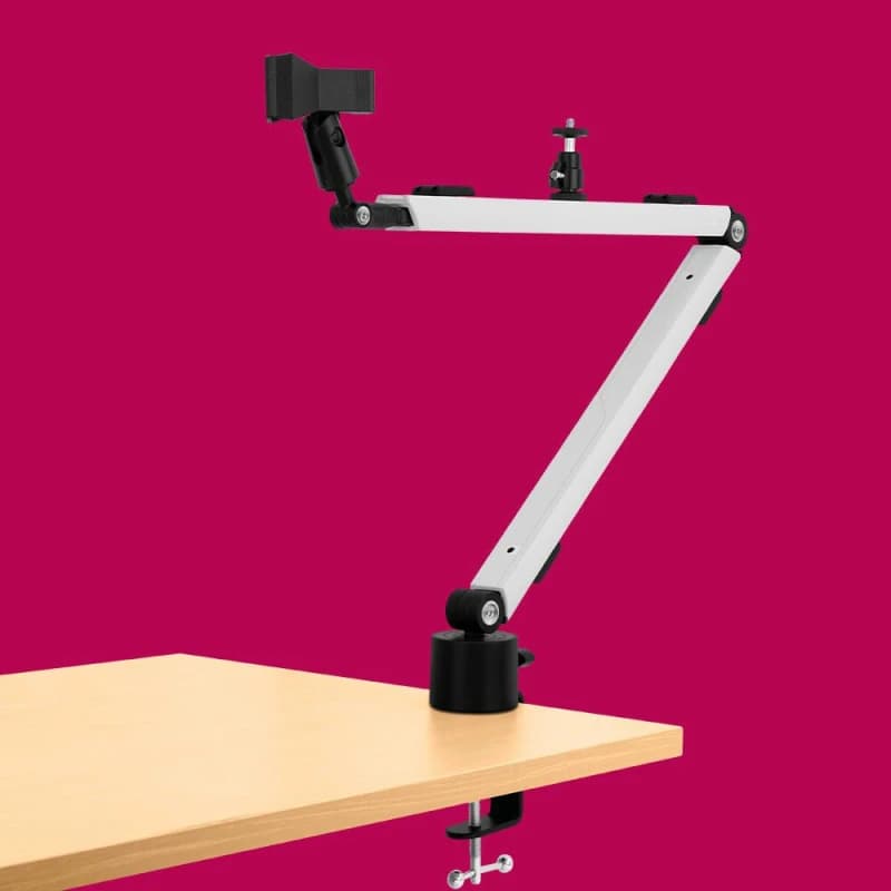 Image of streamplify MOUNT ARM Cold Shoe Mount Rail for Mics Lights and Cameras