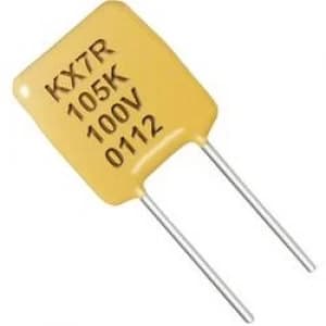Image of Ceramic capacitor Radial lead 0.1 uF 100 V 10