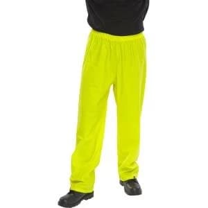 Image of B Dri Weatherproof Super Trousers S Saturn Yellow Ref SBDTSYS Up to 3