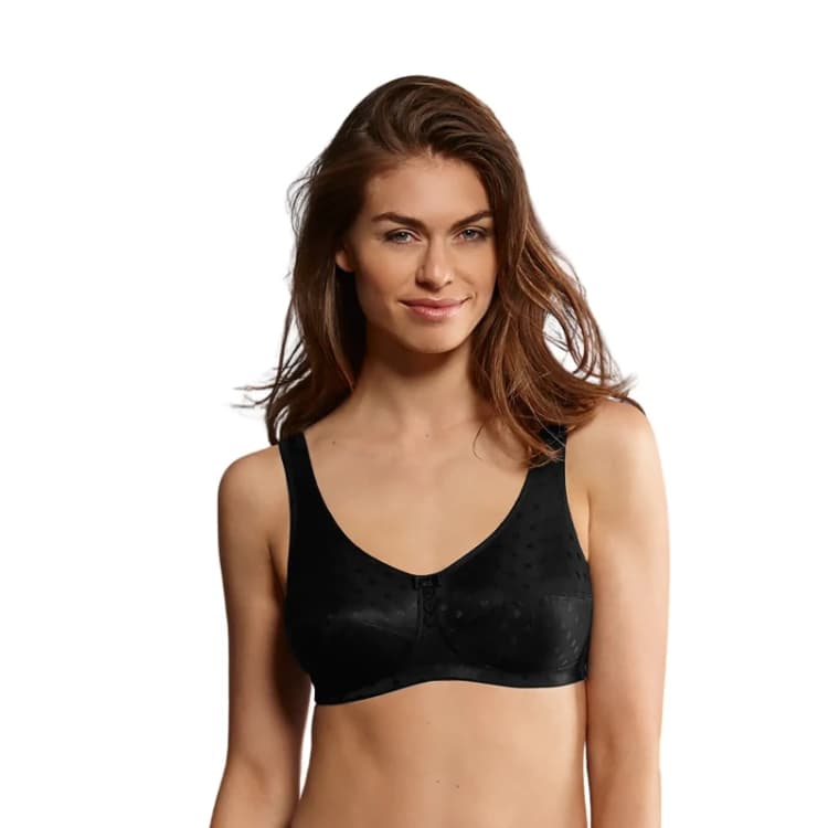 Image of Anita Bra for bilateral female pocket prosthesis Anita airita Noir Female 115B
