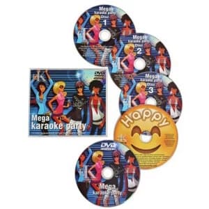 Image of Easy Karaoke Mega Party Hits CD+G and DVD Pack