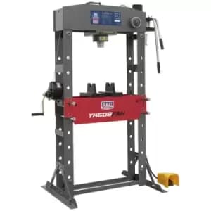 Image of Sealey YK509FAH Air/Hydraulic Press 50tonne Floor Type with Foot Pedal