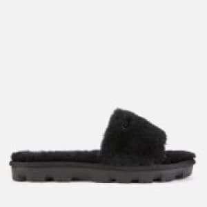 Image of UGG Womens Cozette Slide Slippers - Black - UK 3