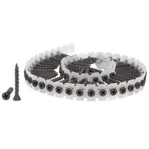Image of Senco DuraSpin Collated Screws Fermacel Fibre Board to Wood 3.9 x 30mm (Pack 1000)