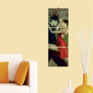 Image of G10 Multicolor Decorative MDF Painting (3 Pieces)