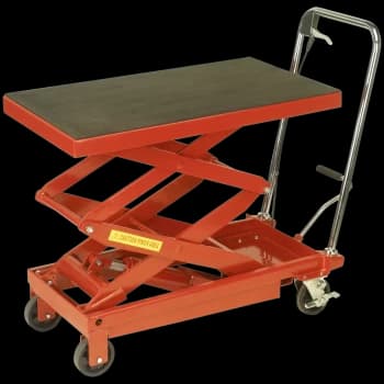 Image of Sealey HPT400H High Lift Hydraulic Platform Truck 400Kg