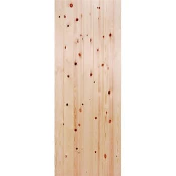 Image of Ledge & Brace - Redwood Exterior Door - 1981 x 762 x 38mm