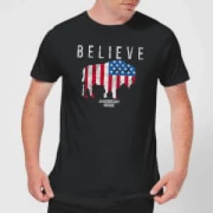 Image of American Gods Believe In Bull Mens T-Shirt - Black