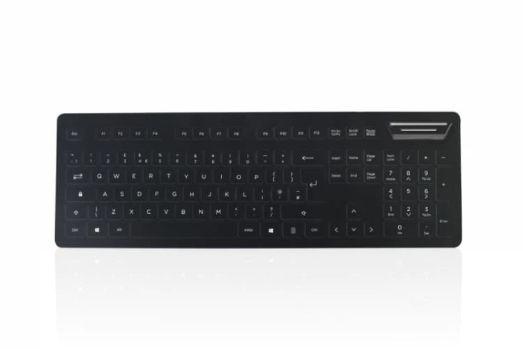 Image of Accuratus 104V2 keyboard Medical USB QWERTY UK English Black
