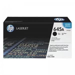 Image of HP 645A Black Laser Toner Ink Cartridge