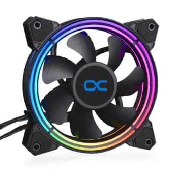 Image of Alphacool Eiszyklon Aurora LUX PRO Digital RGB Case Fan - 120mm