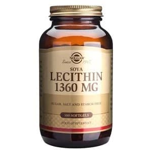Image of Solgar Lecithin 1360 mg Softgels 100 softgels