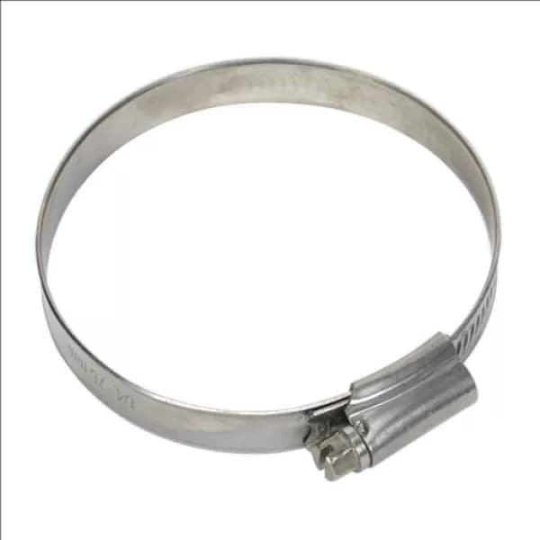 Image of Genuine SEALEY SHCSS3 Hose Clip Stainless Steel Ø64-76mm Pack of 10