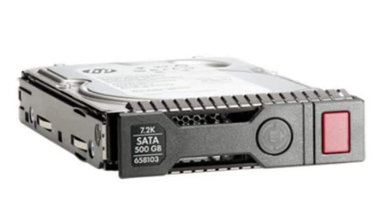 Image of HPE 500GB SATA internal hard drive 7200 RPM 3.5" Serial ATA III