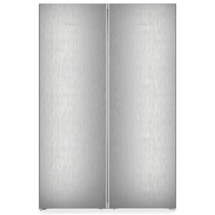 Image of Liebherr XRFSF5245 123cm Plus Biofresh Side By Side Fridge Freezer With Icemaker - SILVER XRFSF5245