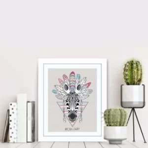 Image of BCT-032 Multicolor Decorative Framed MDF Painting