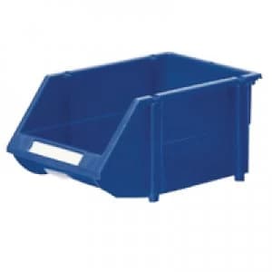 Image of Slingsby VFM Blue Heavy Duty Storage Bin Pack of 12 360234