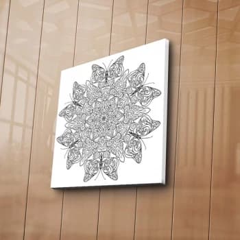Image of BOYA-68 - No Pen Multicolor Paintable Decorative Canvas Painting