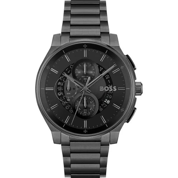 Image of BOSS 1514192 Mens Peak 2.0 Black Dial / Black Stainless Watch