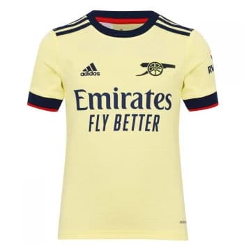 Image of adidas Arsenal Away Shirt 2021 2022 Junior - Yellow