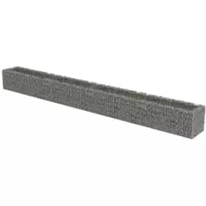 Image of Gabion Raised Bed Galvanised Steel 540x50x50cm vidaXL - Silver