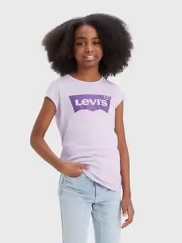Image of Teenager Batwing Tee - Pink / Purple Rose