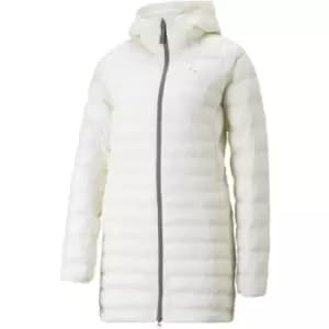 Image of Puma Primaloft Long Hooded Jacke - Cream