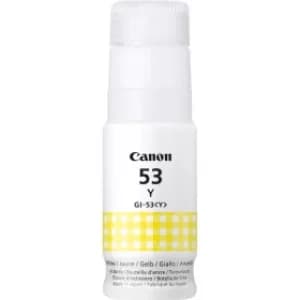 Image of Canon GI-53Y Yellow Ink Bottle (Original)