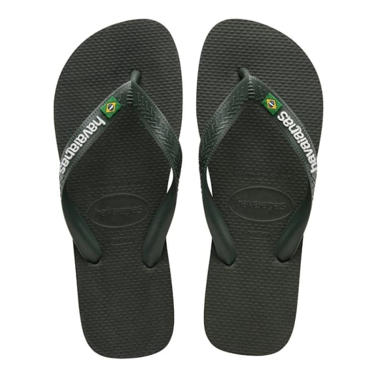 Image of Havaianas Flip Flops - Green Green 8