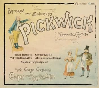 Image of Burnand & Solomons Pickwick With George Grossmiths by Edward Solomon CD Album