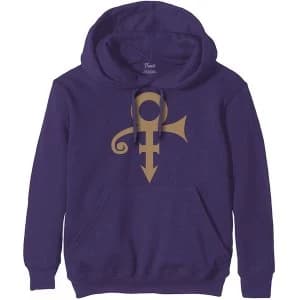 Image of Prince - Symbol Unisex Large Hoodie - Purple