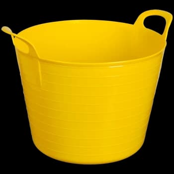 Image of Sealey Heavy Duty Flexi Tub 40l Yellow